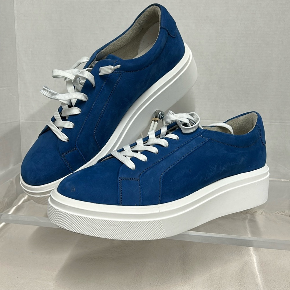 Bos. & Co. Flavia Chunky Sole Lace-Up Sneaker Ibiza Blue size 41